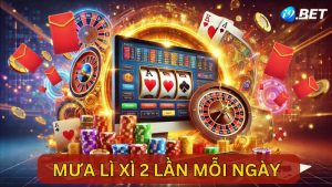 Mưa lì xì 2 lần mỗi ngày