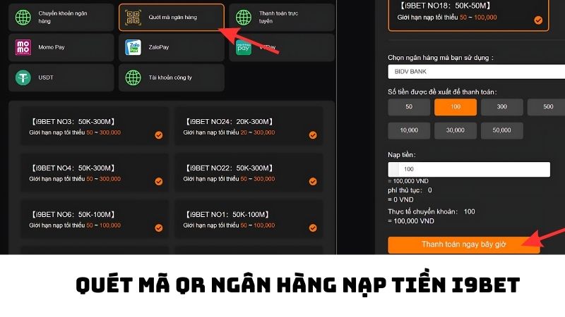Chuyển tiền nhanh qua hình thức quét mã ngân hàng