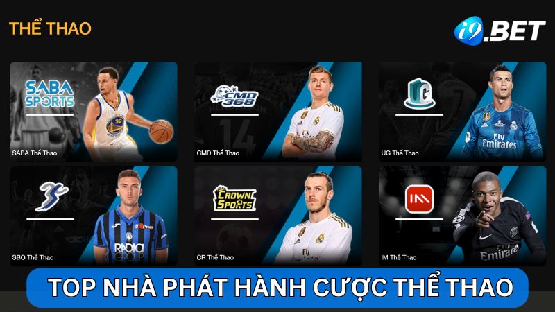 Top nhà phát hành game cá cược thể thao i9bet